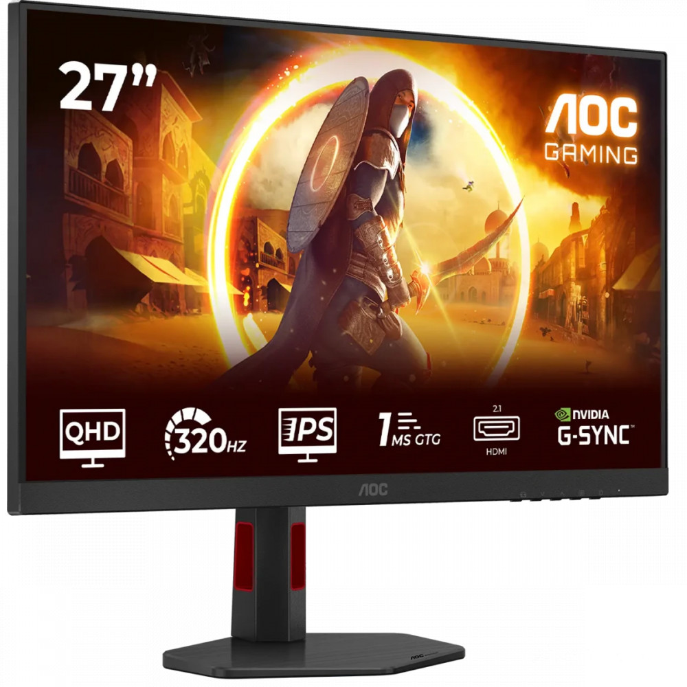 Монитор AOC Q27G4SRU/01 27 ", IPS, Quad HD 2560x1440 (16:9), 320 Гц - миниатюра 7
