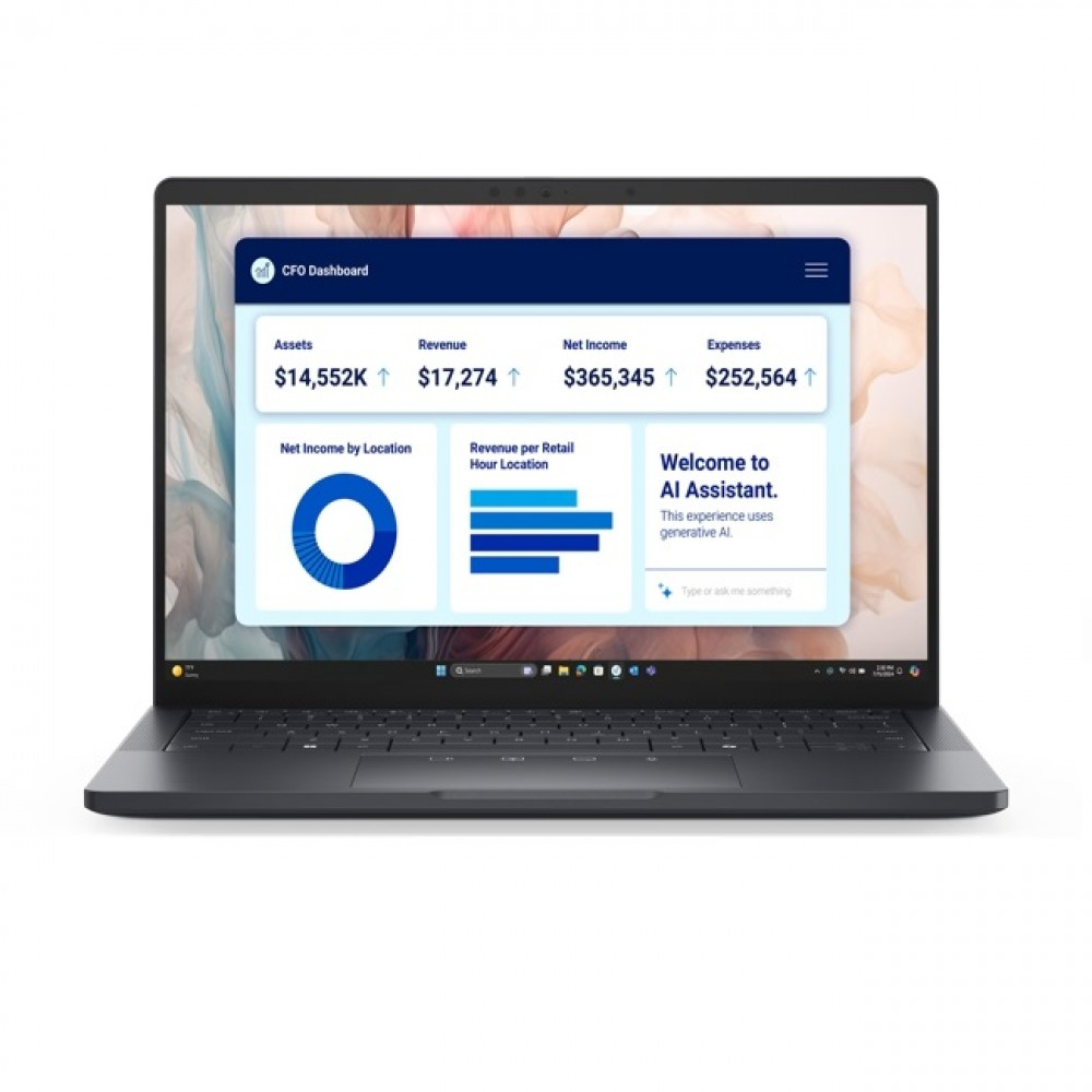 Ноутбук Dell Pro 13 Premium 210-BPBY_BTO203 13.3 ", WUXGA 1920x1200 (16:10), Intel, Core Ultra 5, 16 Гб, 512 ГБ, Intel Graphics, Windows 11 Pro - миниатюра 7
