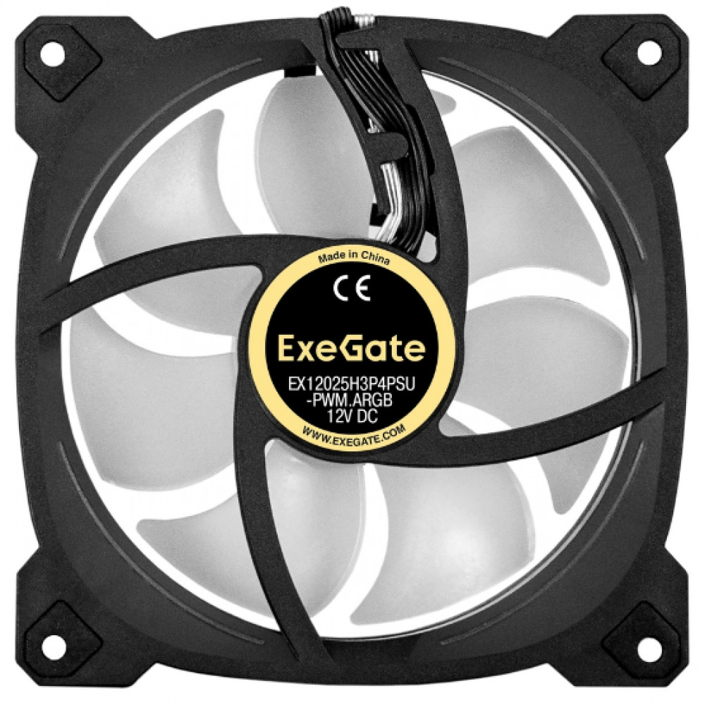 Система охлаждения ExeGate EX12025H3P4PSU-PWM.ARGB EX295970RUS Для системного блока - миниатюра 7