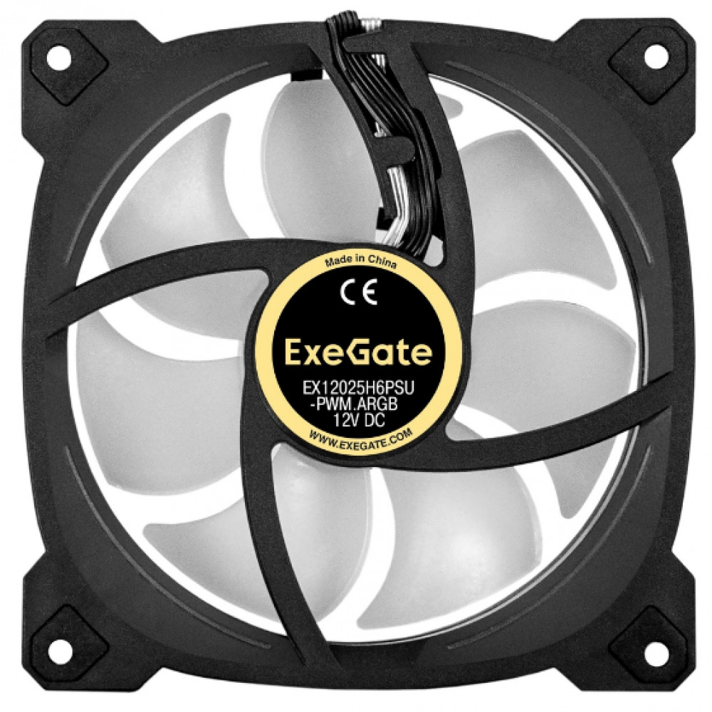 Система охлаждения ExeGate EX12025H6PSU-PWM.ARGB EX295974RUS Для процессора - миниатюра 7