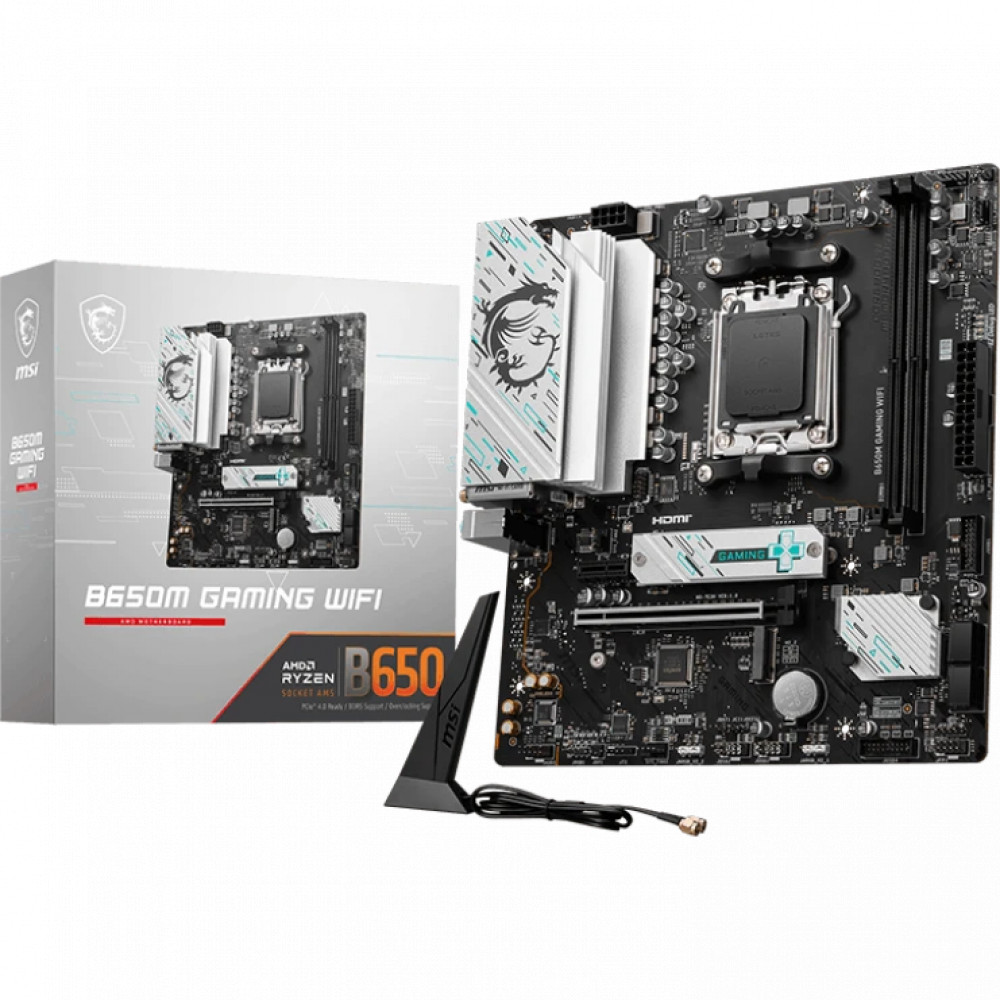 Материнская плата MSI B650M GAMING WIFI Micro-ATX, AMD AM5 - миниатюра 10
