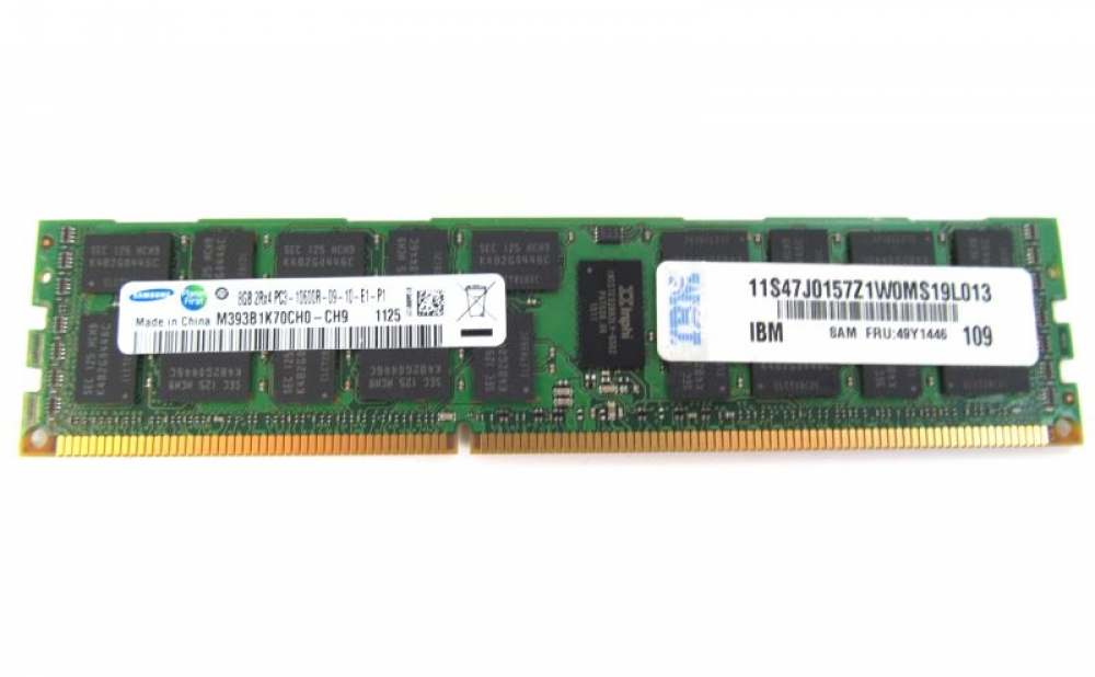 ОЗУ IBM 49Y1446 DIMM, DDR3, 8 Гб, 1333 МГц - миниатюра 2