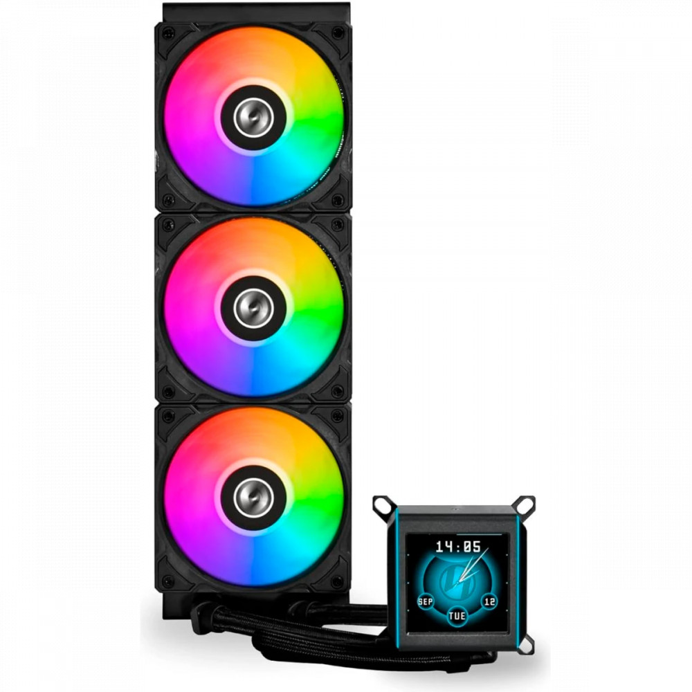 Система охлаждения Lian Li Galahad II LCD 360 Black G89.GA2ALCD36B.00 Для процессора - миниатюра 8