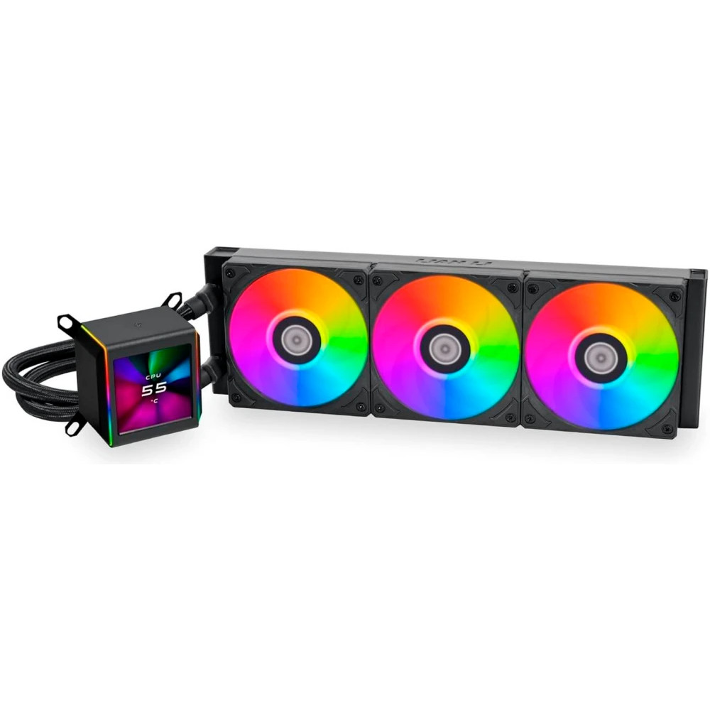 Система охлаждения Lian Li Galahad II LCD 360 Black G89.GA2ALCD36B.00 Для процессора - миниатюра 7
