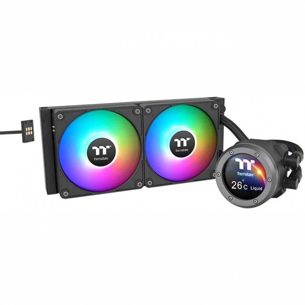 Система охлаждения Thermaltake TH240 V2 Ultra EX ARGB Black CL-W414-PL12SW-A Для процессора - миниатюра 6