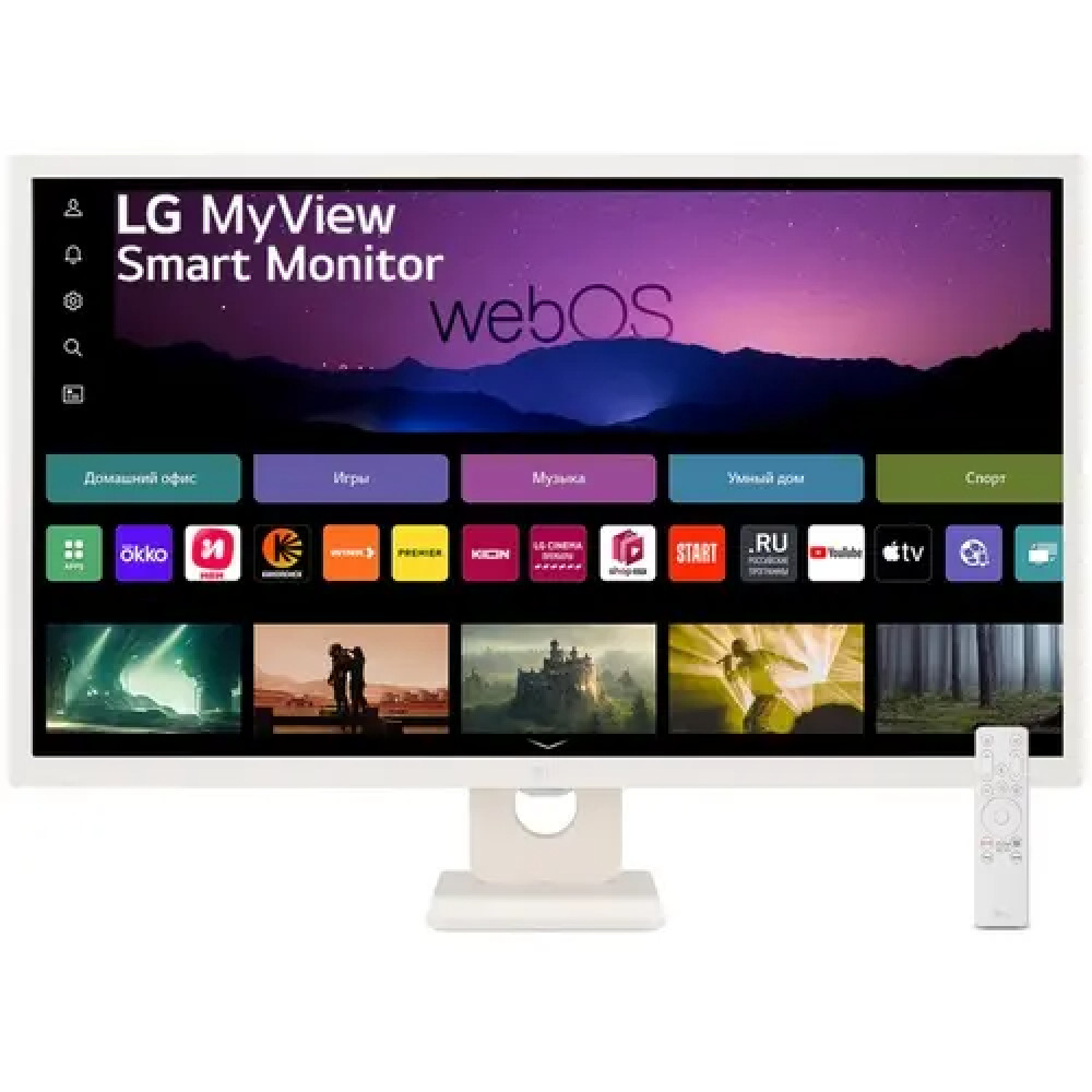Монитор LG 32SR50F-W 32 ", IPS, Full HD 1920x1080 (16:9), 60 Гц - миниатюра 5