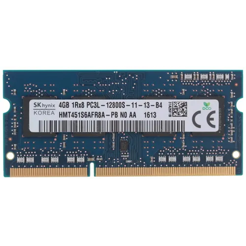 ОЗУ Hynix HMT451S6AFR8A-PB SO-DIMM, DDR3, 4 Гб, 1600 МГц - миниатюра 3