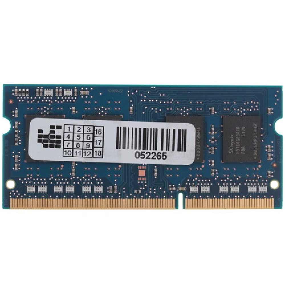 ОЗУ Hynix HMT451S6AFR8A-PB SO-DIMM, DDR3, 4 Гб, 1600 МГц - миниатюра 4
