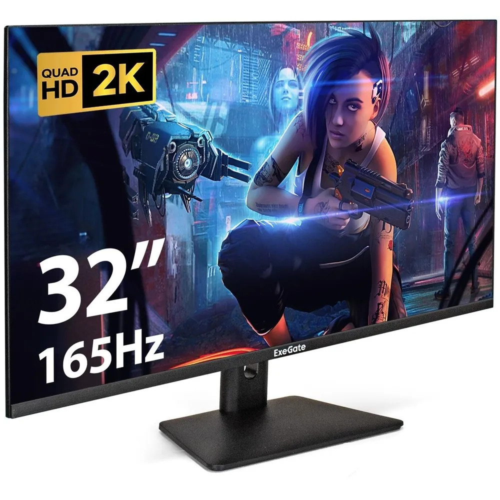 Монитор ExeGate EX297299RUS 32 ", IPS, Quad HD 2560x1440 (16:9), 165 Гц - миниатюра 6