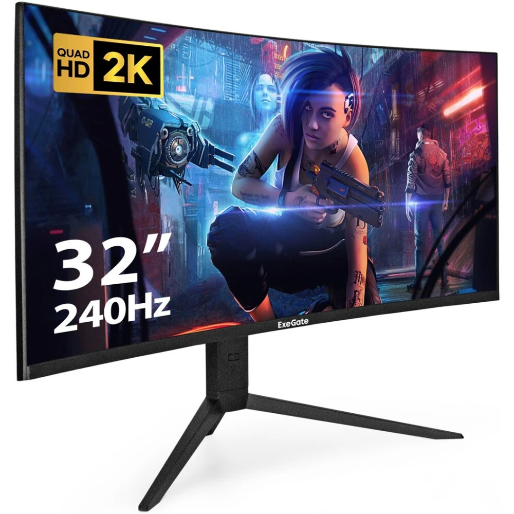 Монитор ExeGate 32" Combat EC3207TA EX297503RUS 32 ", VA, Quad HD 2560x1440 (16:9), 240 Гц - миниатюра 8