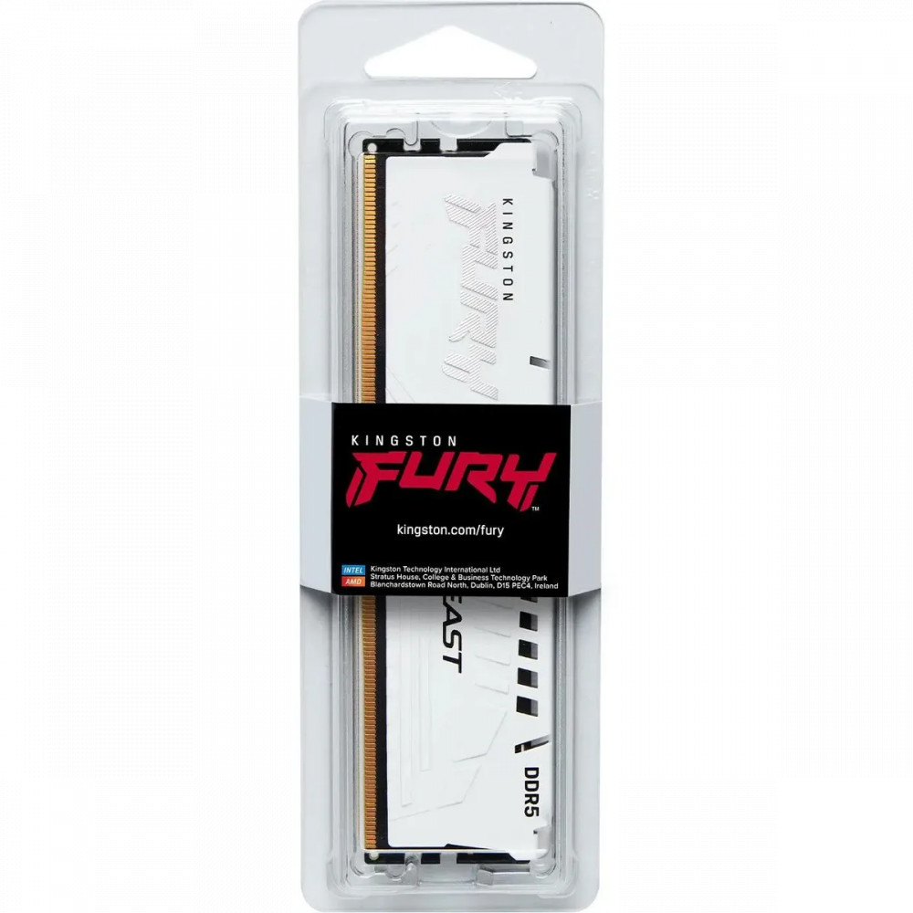ОЗУ Kingston Fury Beast White Expo KF560C30BWE-16 DIMM, DDR5, 16 Гб, 6000 МГц - миниатюра 4