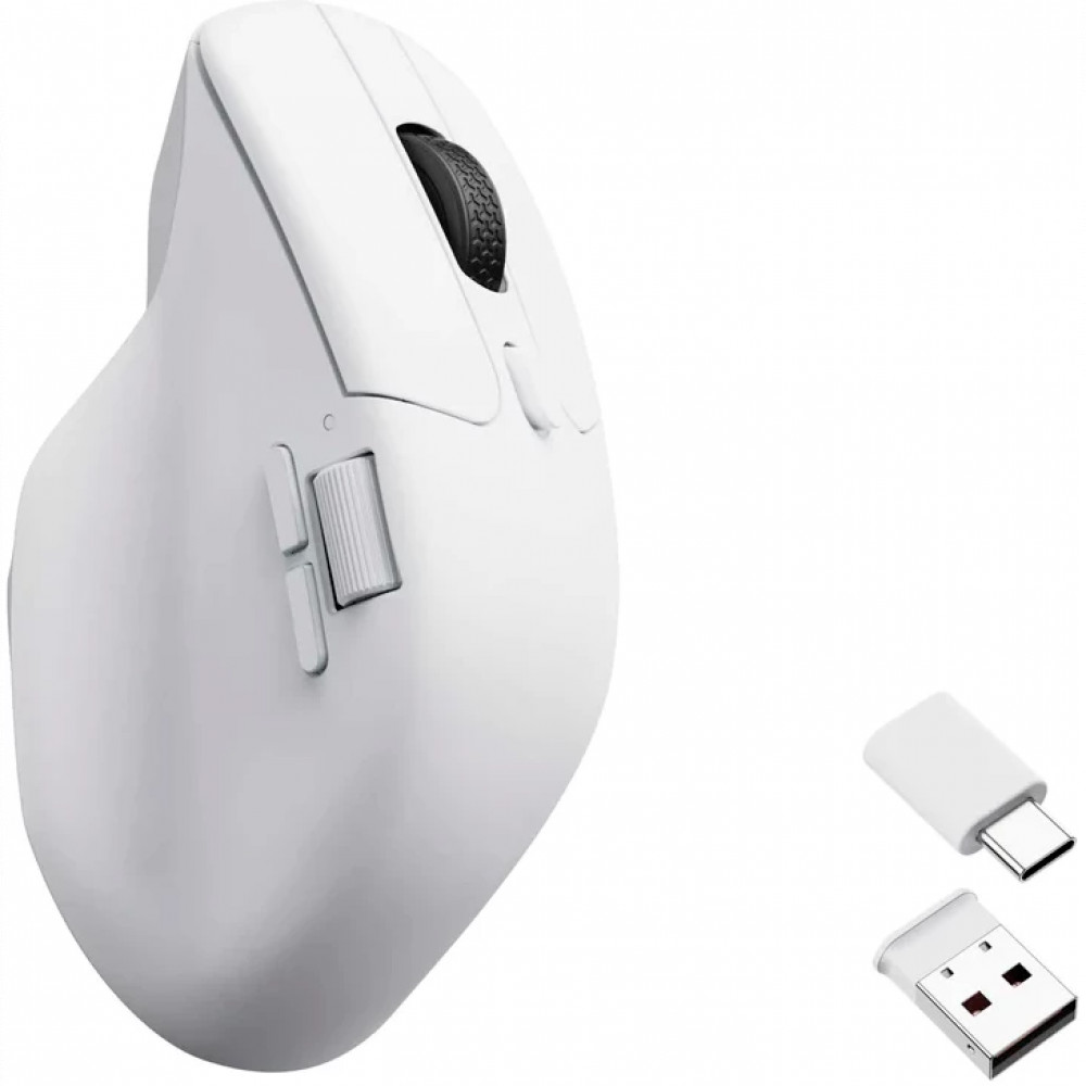 Мышь Keychron M6 White M6-A3 Премиальные, Беспроводная - миниатюра 4