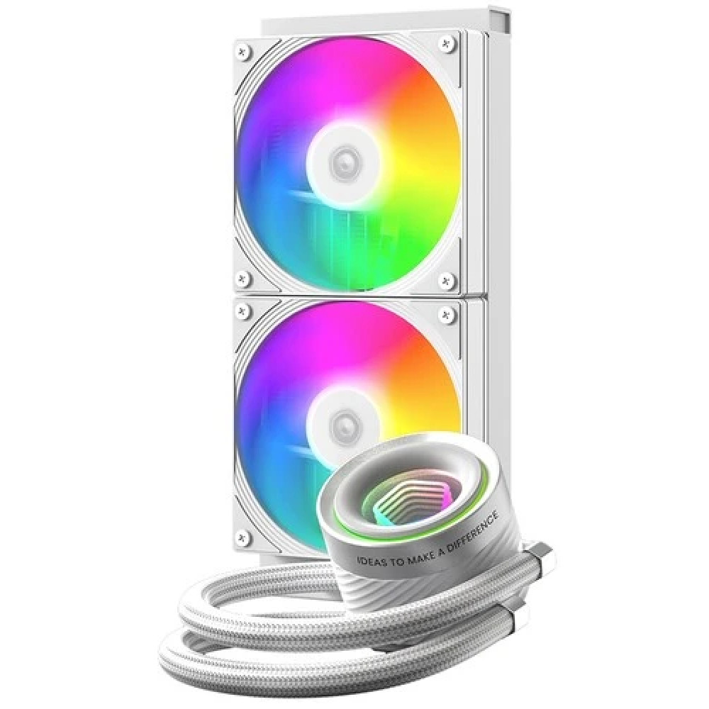 Система охлаждения ID-Cooling FX240 INF WHITE Для процессора - миниатюра 5