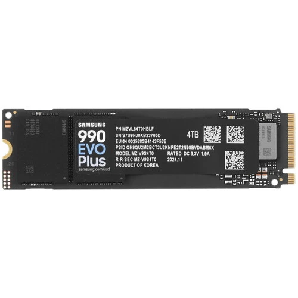 Жесткий диск Samsung 990 EVO Plus MZ-V9S4T0BW SSD (твердотельные), 4 ТБ, M.2, PCIe - миниатюра 4