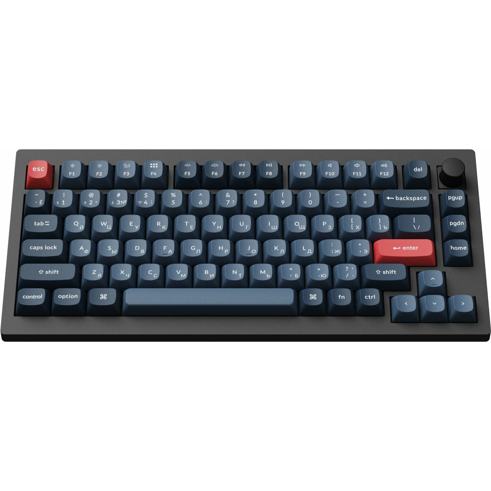 Клавиатура Keychron V1 Max Black V1M-D1-RU Беспроводная, USB - миниатюра 3