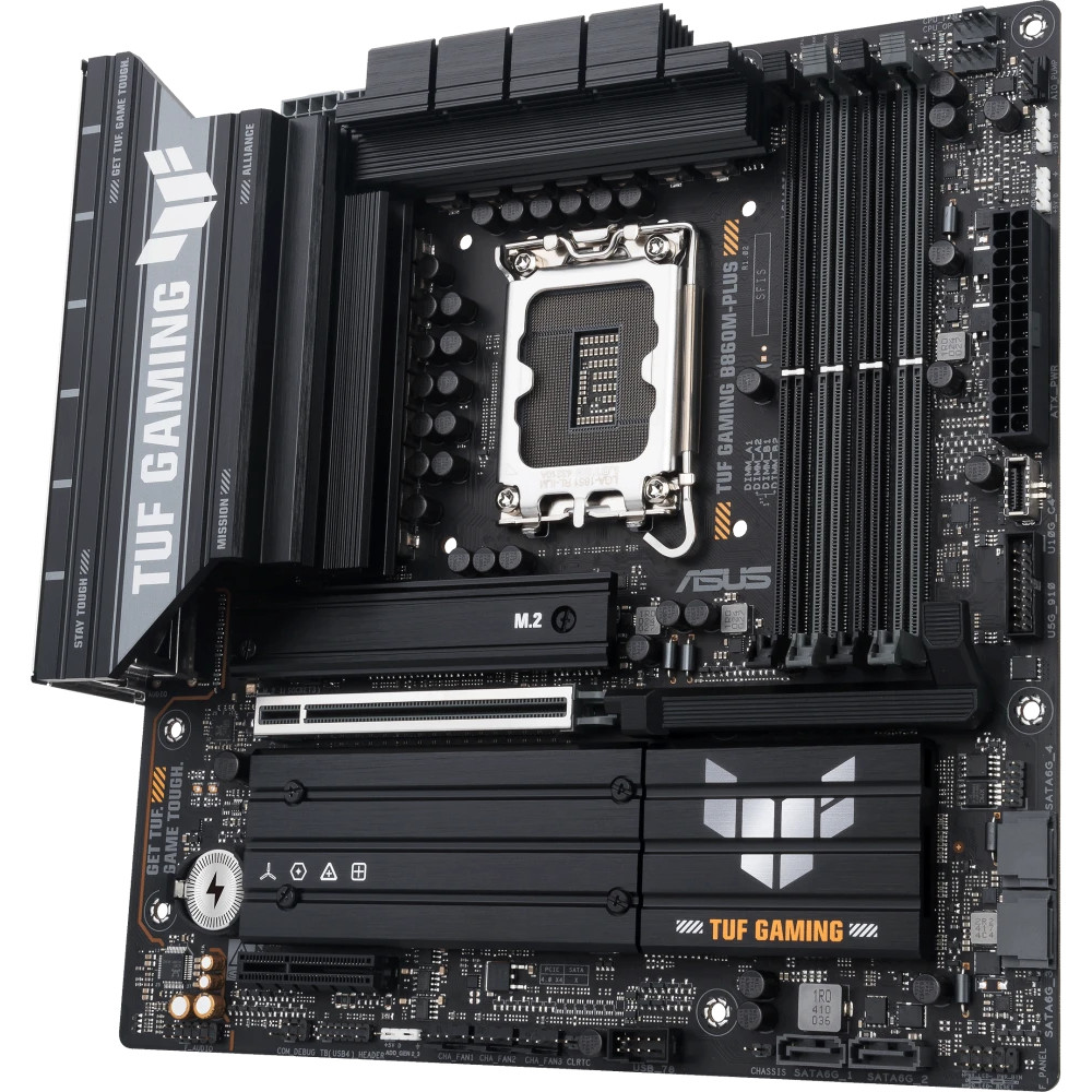Материнская плата Asus TUF GAMING B860M-PLUS Micro-ATX, LGA 1851 - миниатюра 8