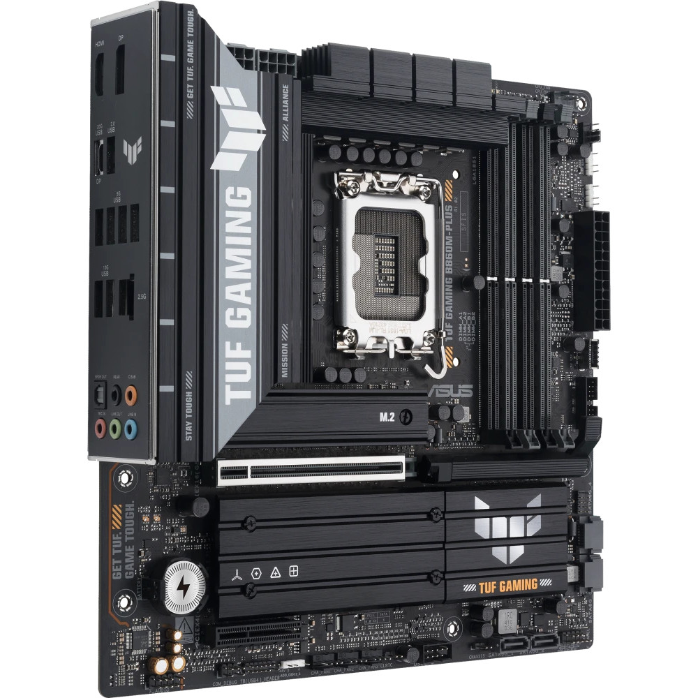 Материнская плата Asus TUF GAMING B860M-PLUS Micro-ATX, LGA 1851 - миниатюра 7
