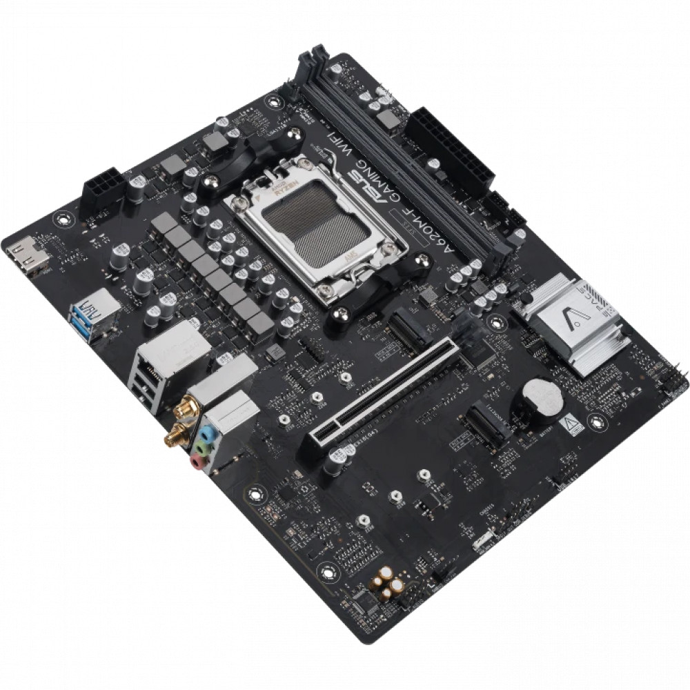 Материнская плата Asus A620M-F GAMING WIFI Micro-ATX, AMD AM5 - миниатюра 8