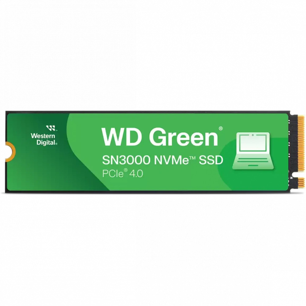 Жесткий диск Western Digital WD Green SN3000 WDS100T4G0E SSD (твердотельные), 1 ТБ, M.2, PCIe - миниатюра 4