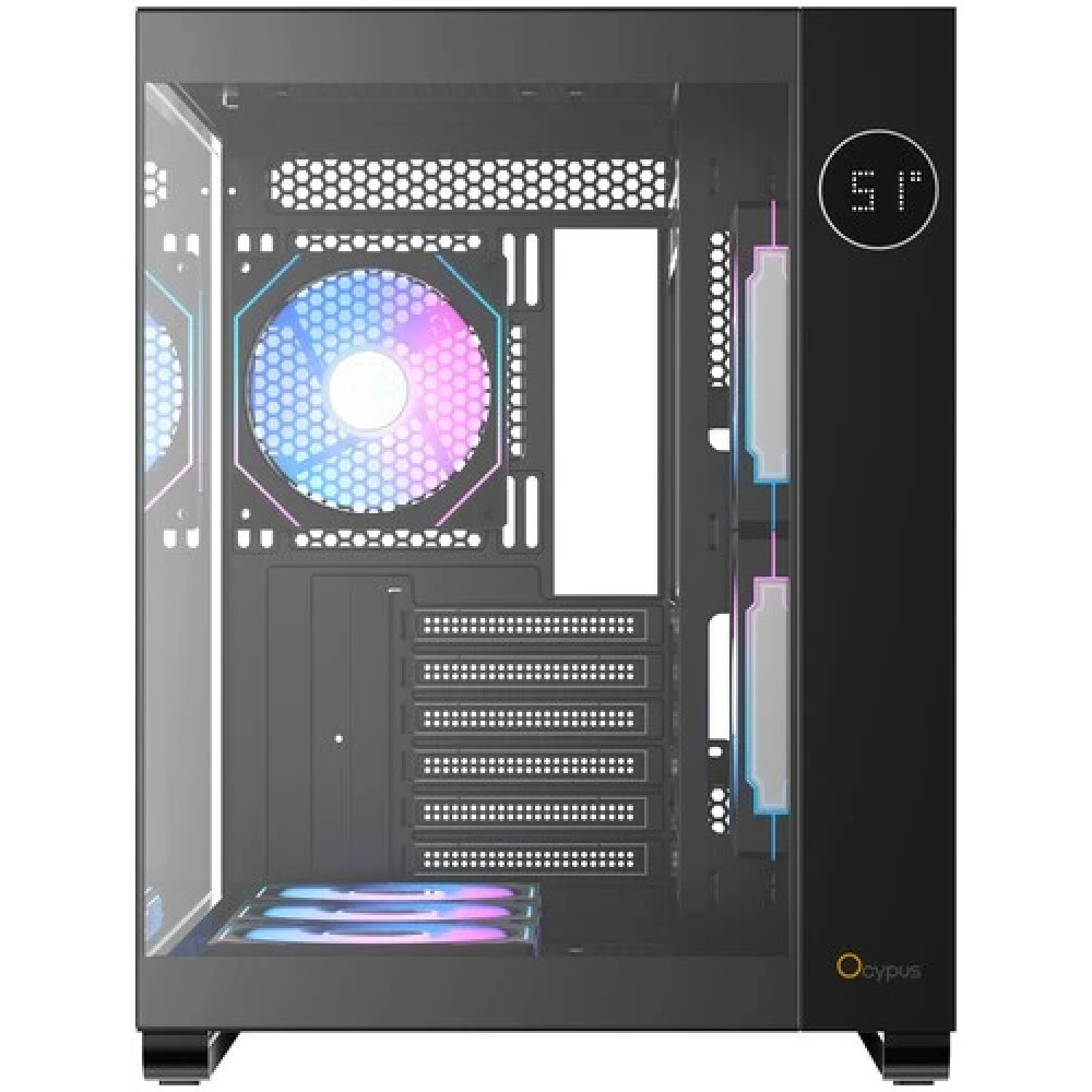 Корпус Ocypus Iota C70 ARGB Black Iota-C70-BKD600XX-GL Mid-Tower - миниатюра 7