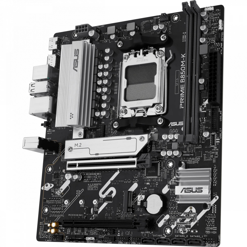 Материнская плата Asus PRIME B850M-K Micro-ATX, AMD AM5 - миниатюра 8