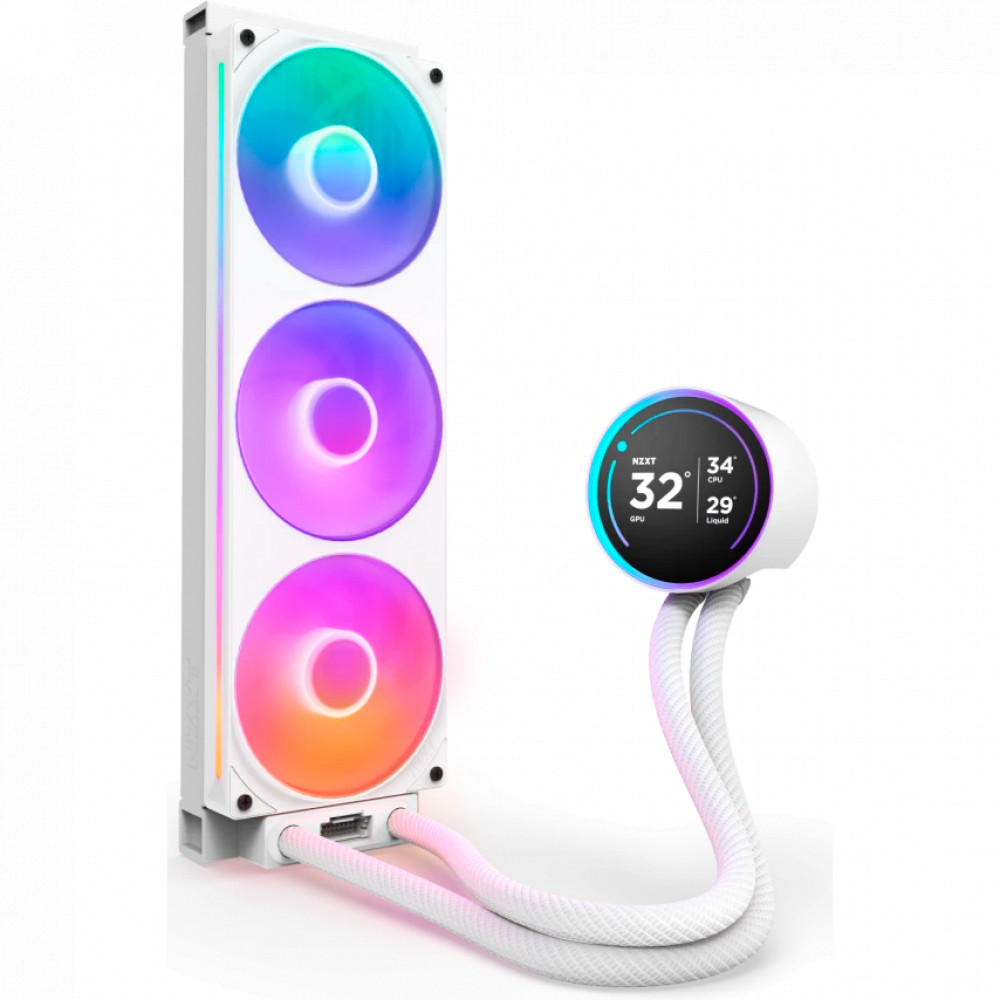 Система охлаждения NZXT Kraken Elite 360 RGB RL-KR36E-W2 Для процессора - миниатюра 6
