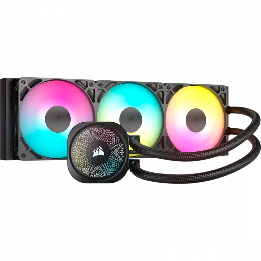 Система охлаждения Corsair NAUTILUS 360 RS ARGB Black CW-9060093-WW Для процессора - миниатюра 8