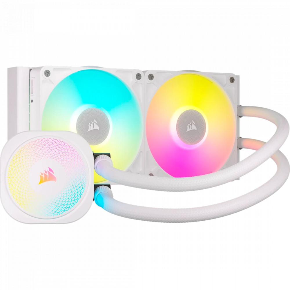 Система охлаждения Corsair iCUE LINK TITAN 240 RX RGB White CW-9061020-WW Для процессора - миниатюра 5