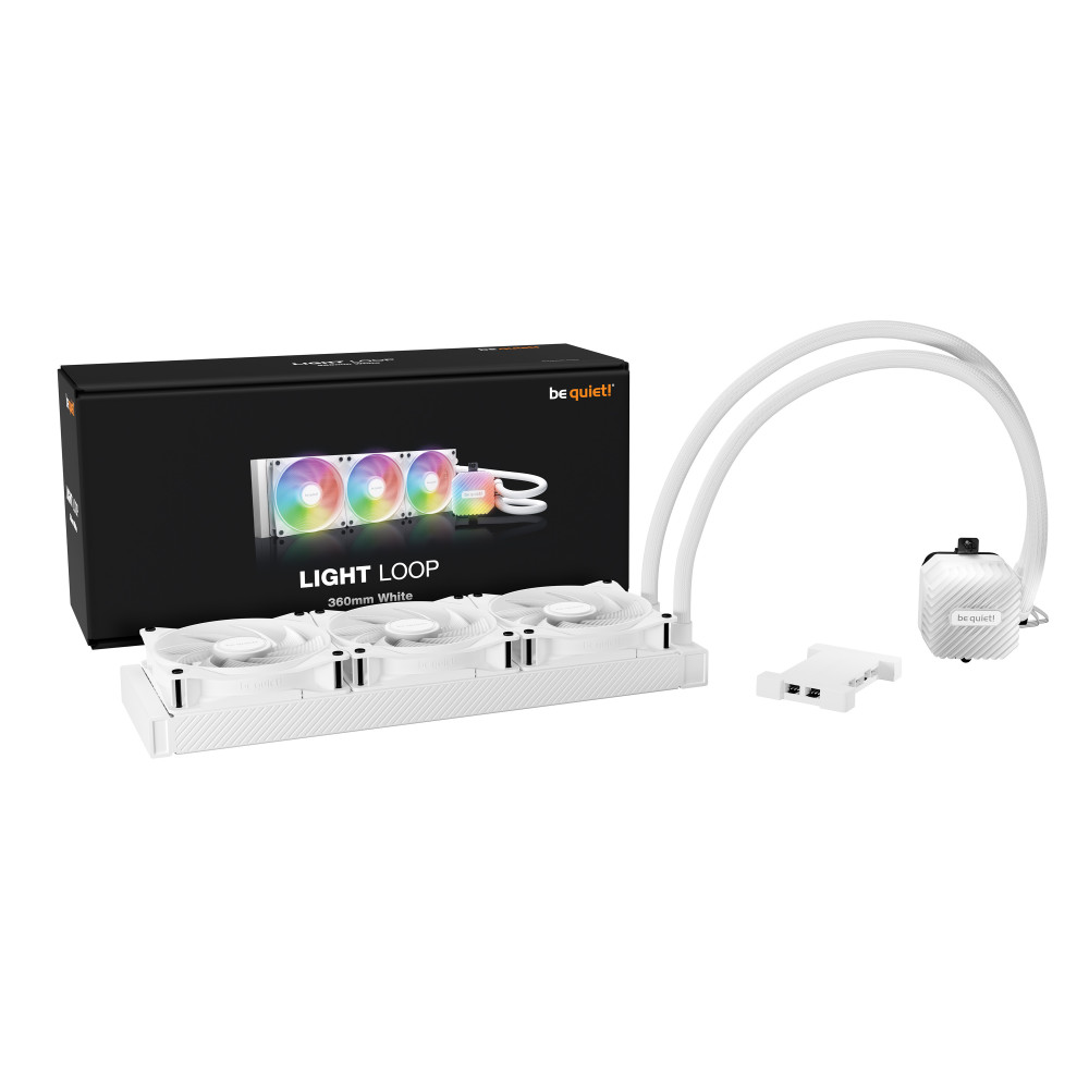 Система охлаждения be quiet! Light Loop 360mm White BW023 Для процессора - миниатюра 9