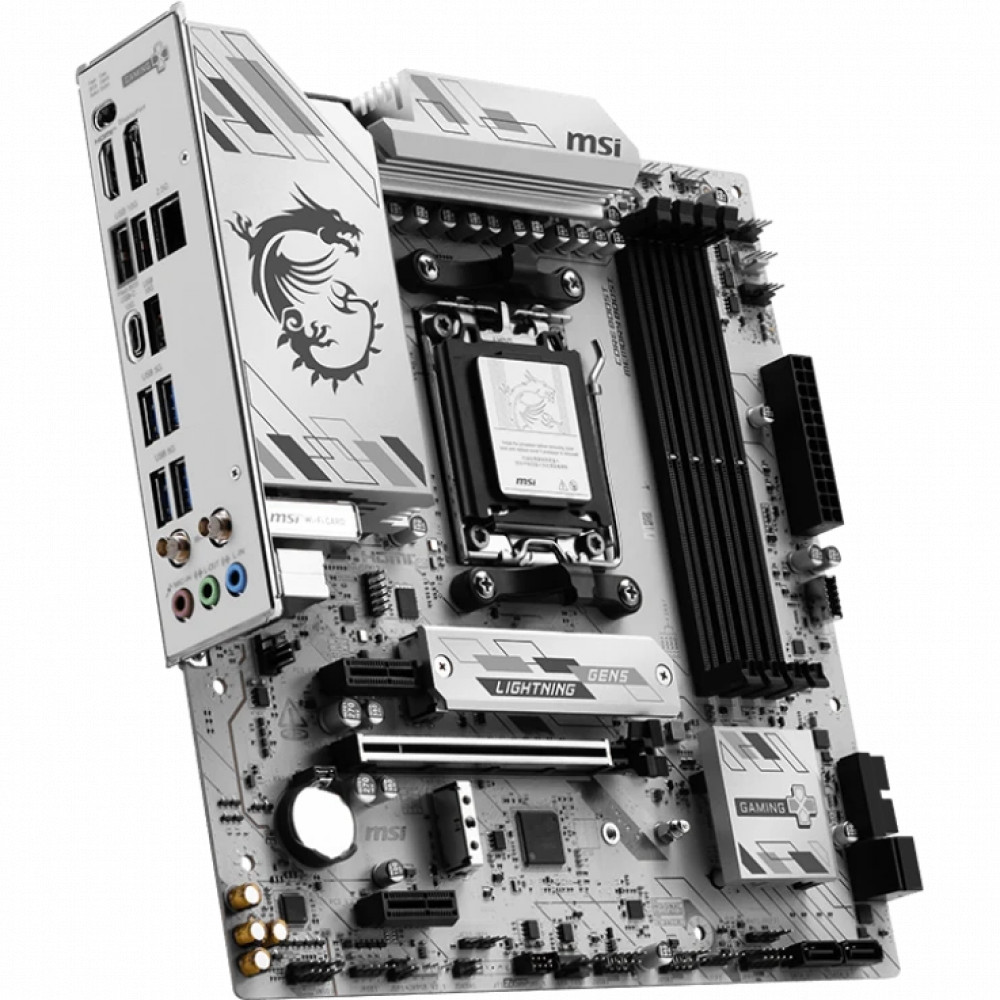 Материнская плата MSI B850M GAMING PLUS WIFI6E Micro-ATX, AMD AM5 - миниатюра 7