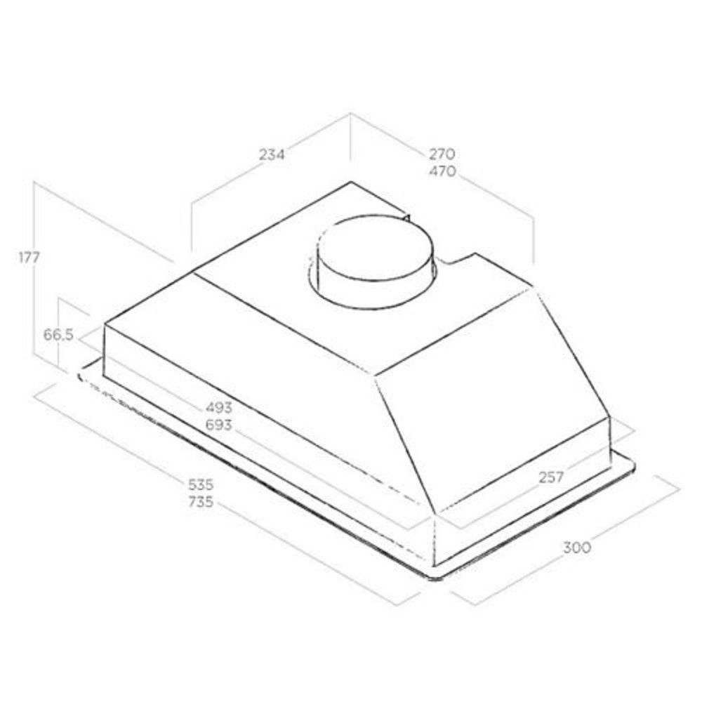 Вытяжка JET AIR GR/A/72-PRF0153829 VIERA GR/A/72-PRF0153829 - миниатюра 4
