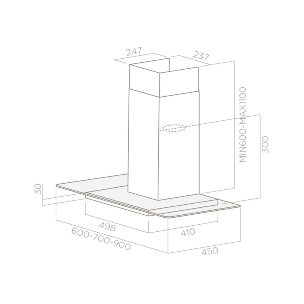 Вытяжка Elica FLAT GLASS IX/A/90 FLAT GLASS IX/A/90-68516390A - миниатюра 4