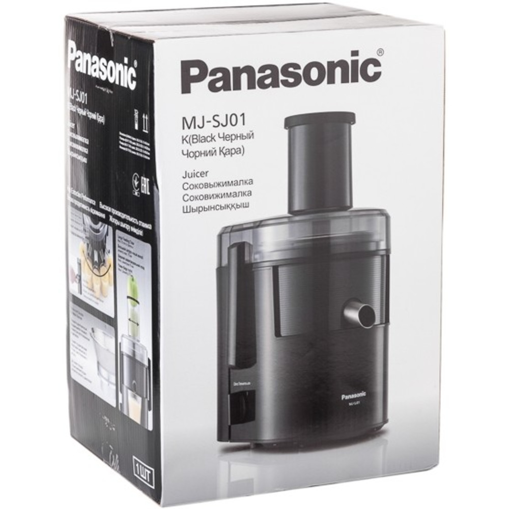 Соковыжималка Panasonic MJ-SJ01KTQ Центробежная, 800 Вт - миниатюра 4