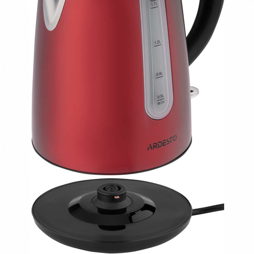 ARDESTO EKL-F300R Чайник, 1.7 л., 2150 Вт - миниатюра 9