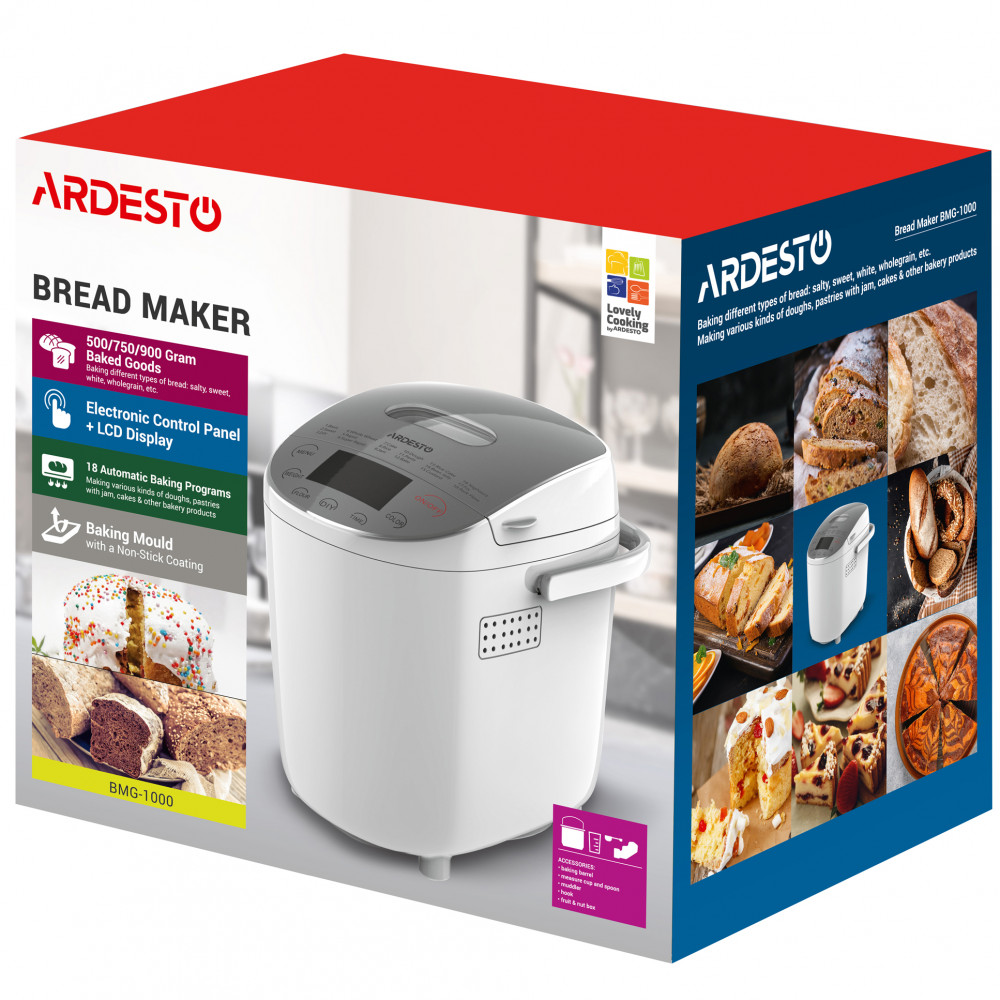 Хлебопечь ARDESTO BMG-1000 500 Вт - миниатюра 10