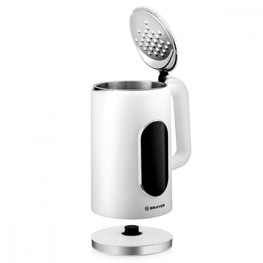 BRAYER 6107BR-WH Чайник, 1.7 л., 2200 Вт - миниатюра 12