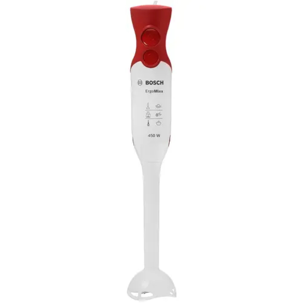 Блендер Bosch MSM64010 White/red Погружной, 450 Вт - миниатюра 6