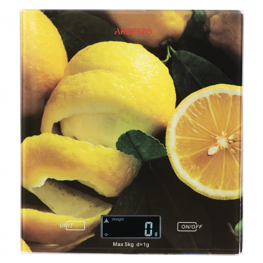 Весы ARDESTO SCK-893LEMON 5 кг. - миниатюра 3
