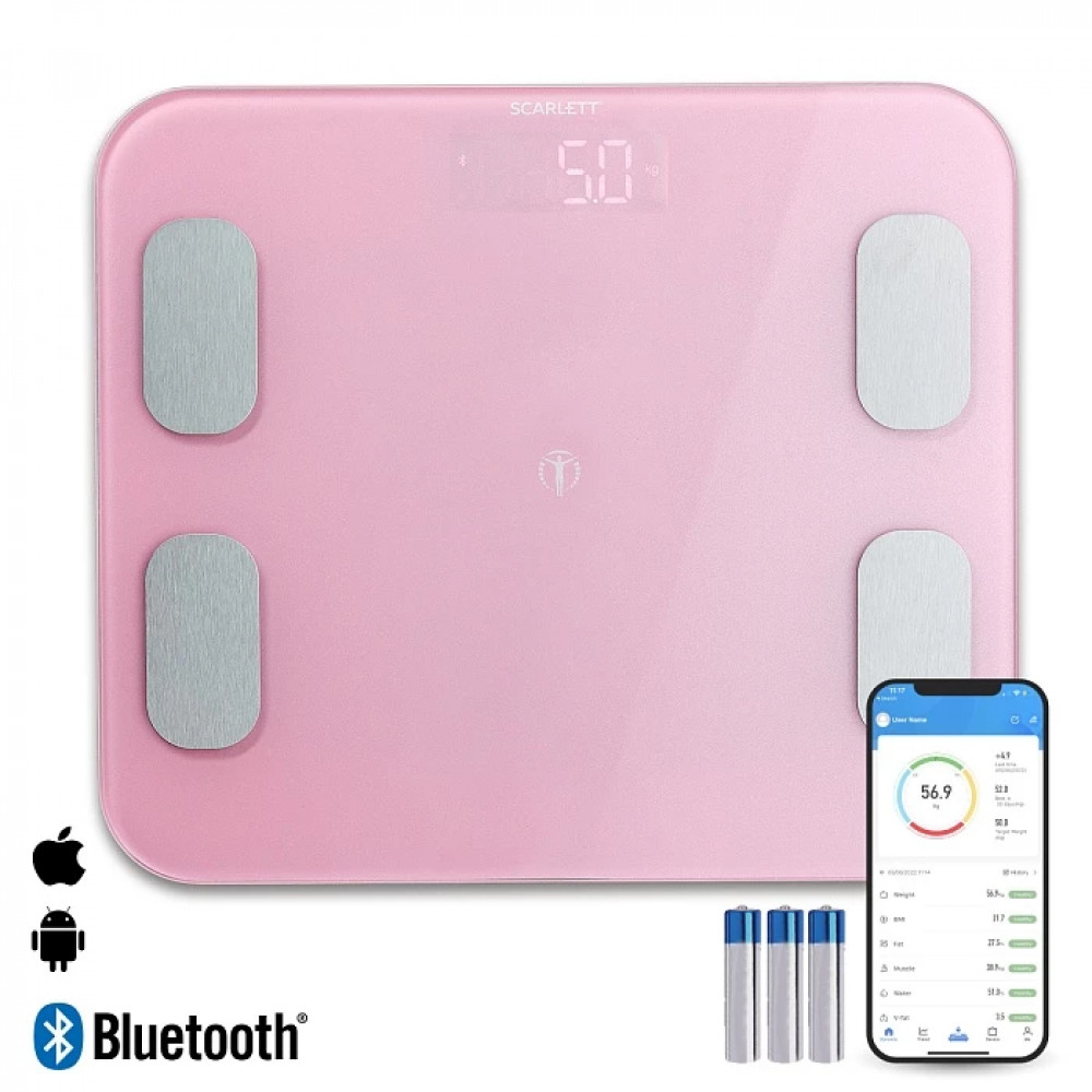 Весы Scarlett SC-BS33ED102 150 кг. - миниатюра 2