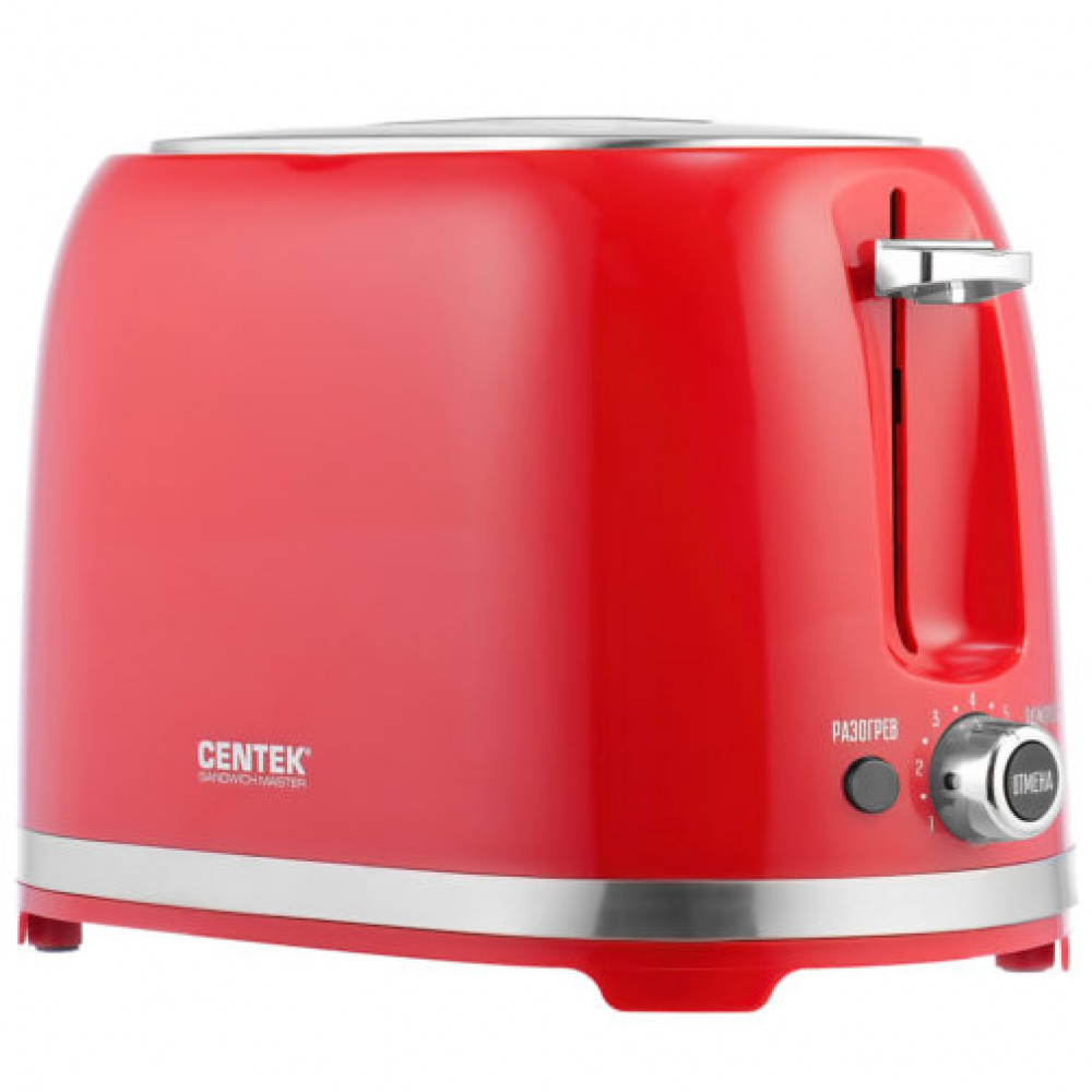 Тостер Centek CT-1432 CT-1432 RED 850 Вт - миниатюра 9