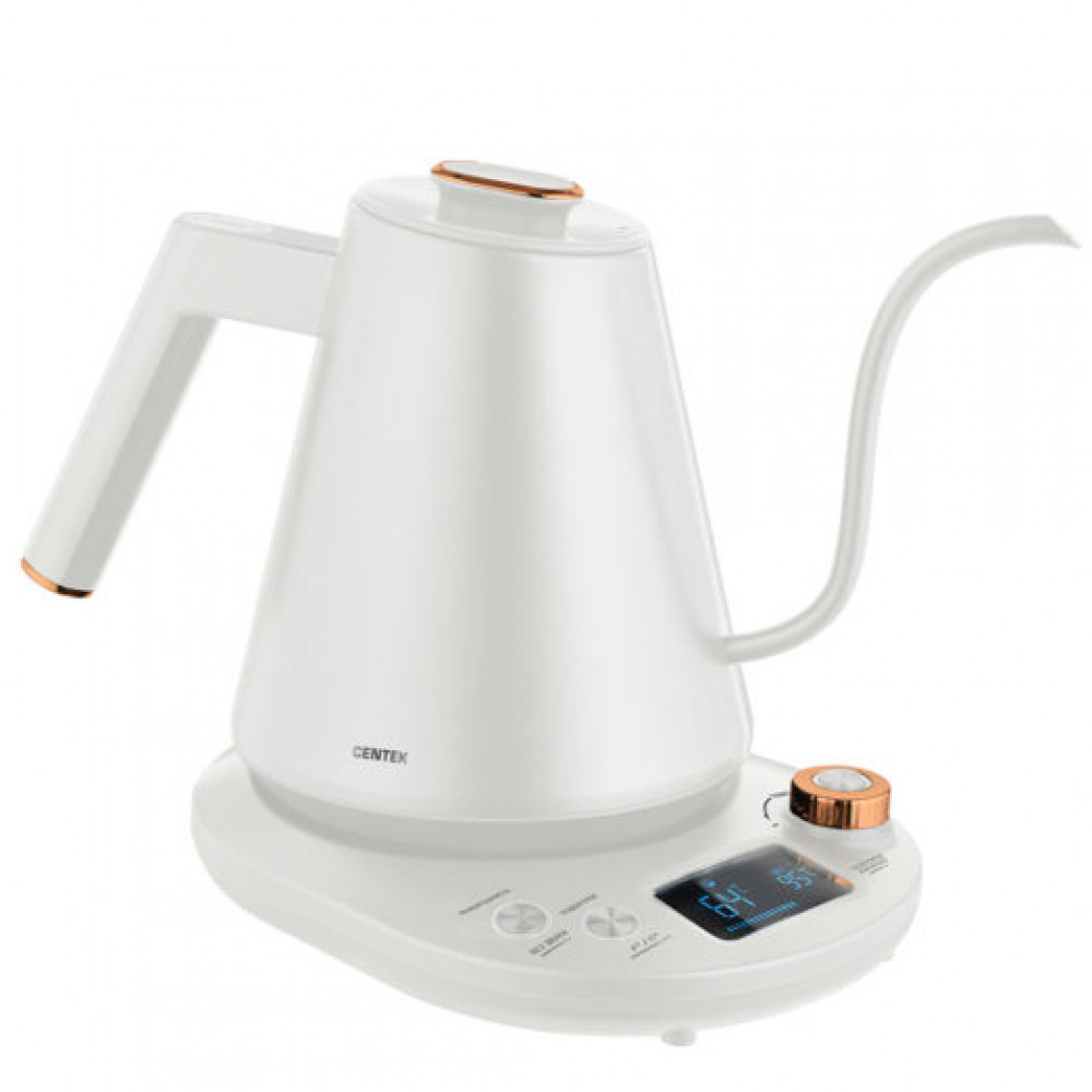 Centek CT-1005 White Чайник, 1 л., 1100 Вт - миниатюра 4