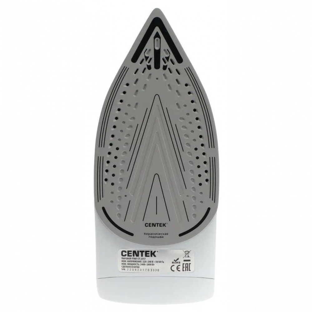Centek CT-2317/BLACK Утюг, 2800 Вт - миниатюра 8