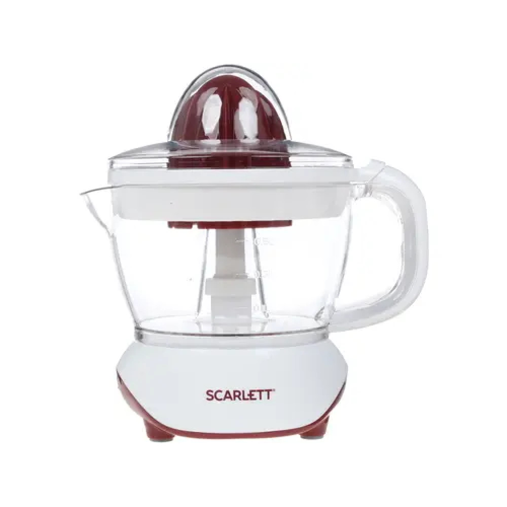 Соковыжималка Scarlett SC-JE50C06 White/red Центробежная, 25 Вт - миниатюра 3