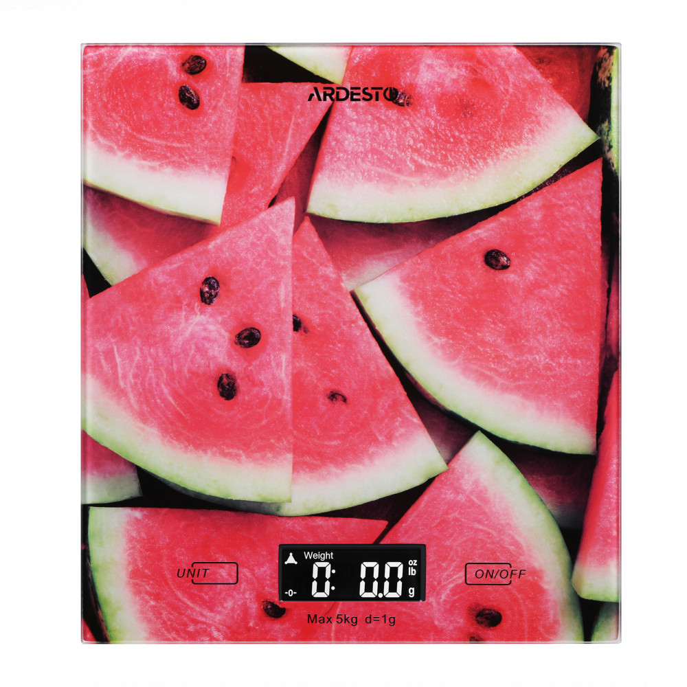 Весы ARDESTO SCK-893WATERMELON 5 кг. - миниатюра 3