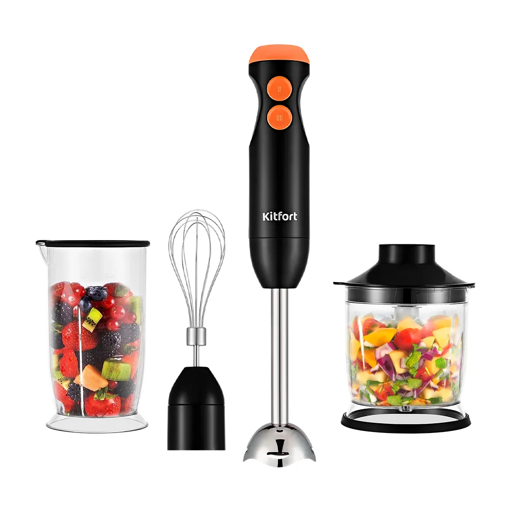 Блендер KITFORT KT-3041-4 Погружной, 350 Вт - миниатюра 2