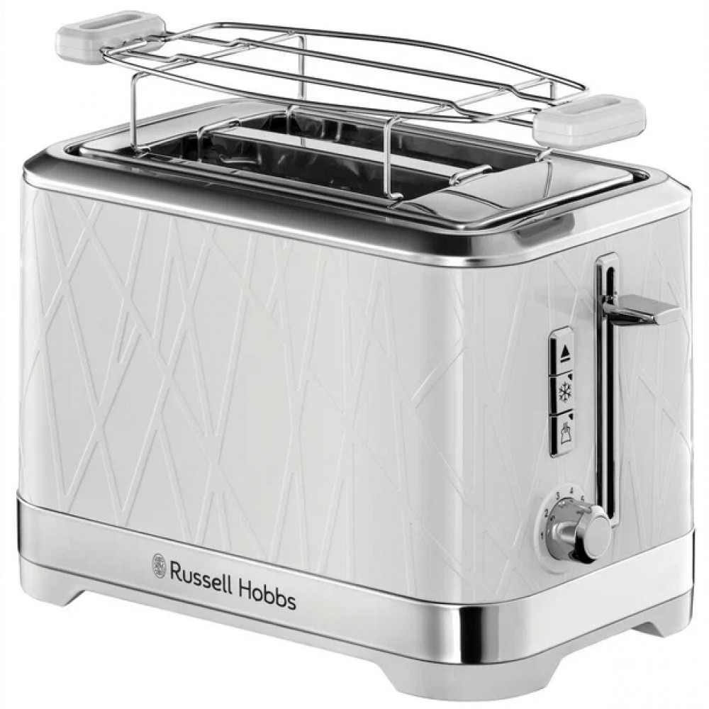 Тостер Russell Hobbs Structure 2S Toaster White 23957036002 1050 Вт - миниатюра 5