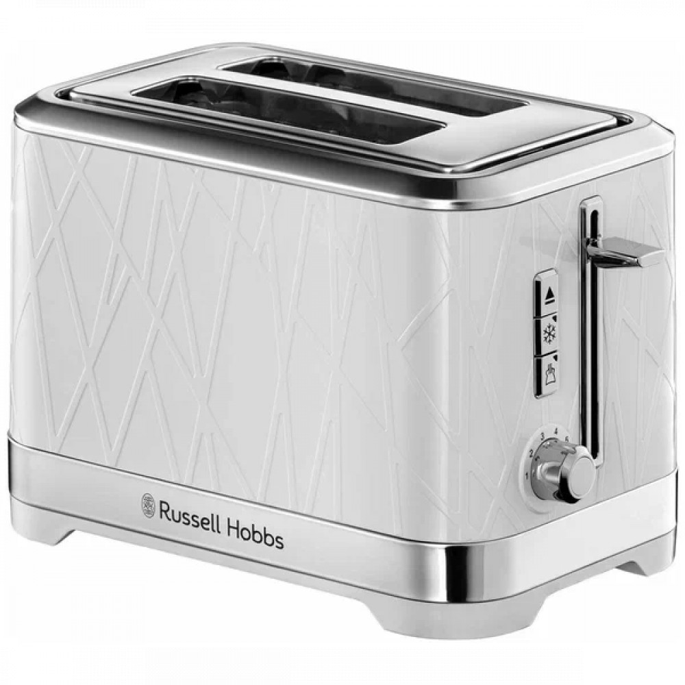 Тостер Russell Hobbs Structure 2S Toaster White 23957036002 1050 Вт - миниатюра 4