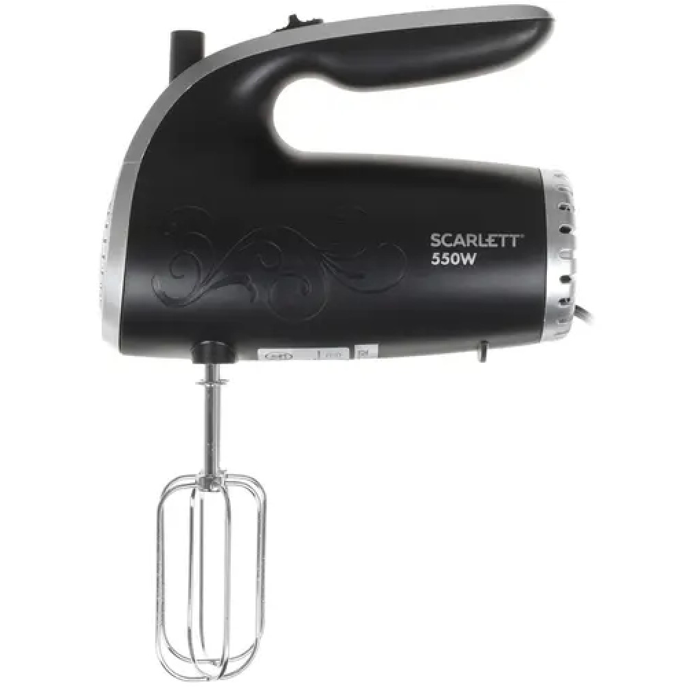 Миксер Scarlett SC-HM40S09 SC-HM40S09 черный Ручной, 550 Вт - миниатюра 7
