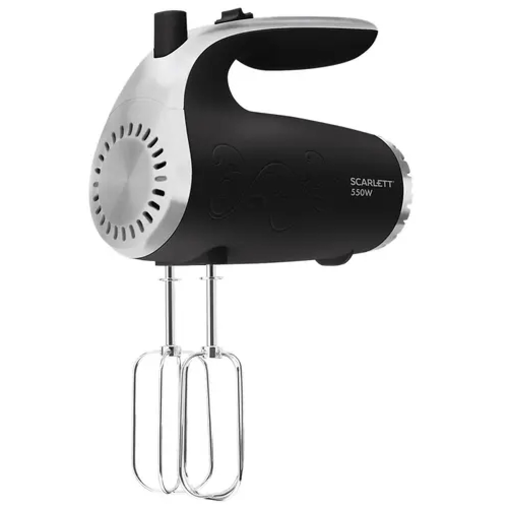 Миксер Scarlett SC-HM40S09 SC-HM40S09 черный Ручной, 550 Вт - миниатюра 6
