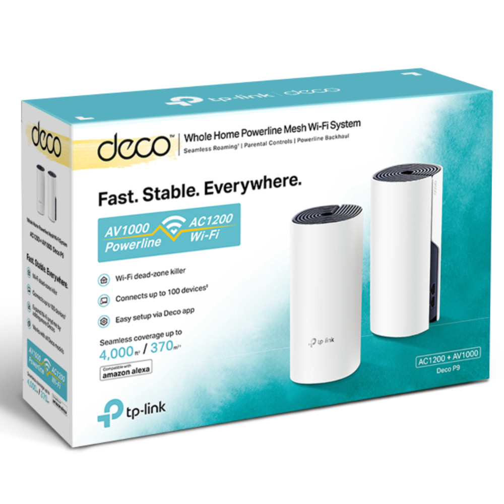 Маршрутизатор для дома TP-Link Deco P9(2-Pack) - миниатюра 3